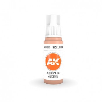 AK Interactive 3rd Gen Acrylic Sickly Pink 17ml AK11060